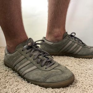 Adidas men’s Hamburg suede leather sneakers